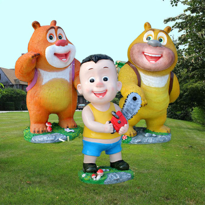 熊出沒(méi) 從動(dòng)畫(huà)到雕塑的文化藝術(shù)之旅